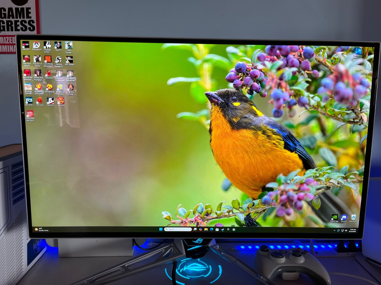 ASUS - ROG Swift 27" Dual Mode (2K 540Hz, HD 720Hz) OLED 0.02ms