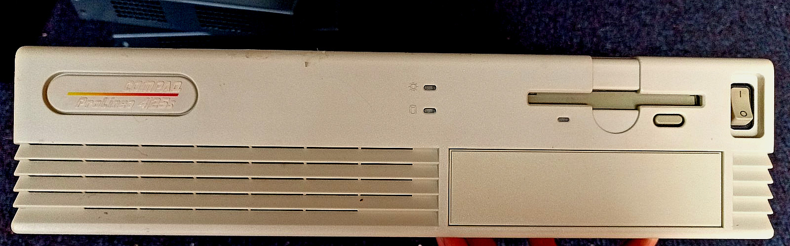 Vintage Compaq ProLinea 4/25s Desktop Computer 486 Retro Gaming DOS PC