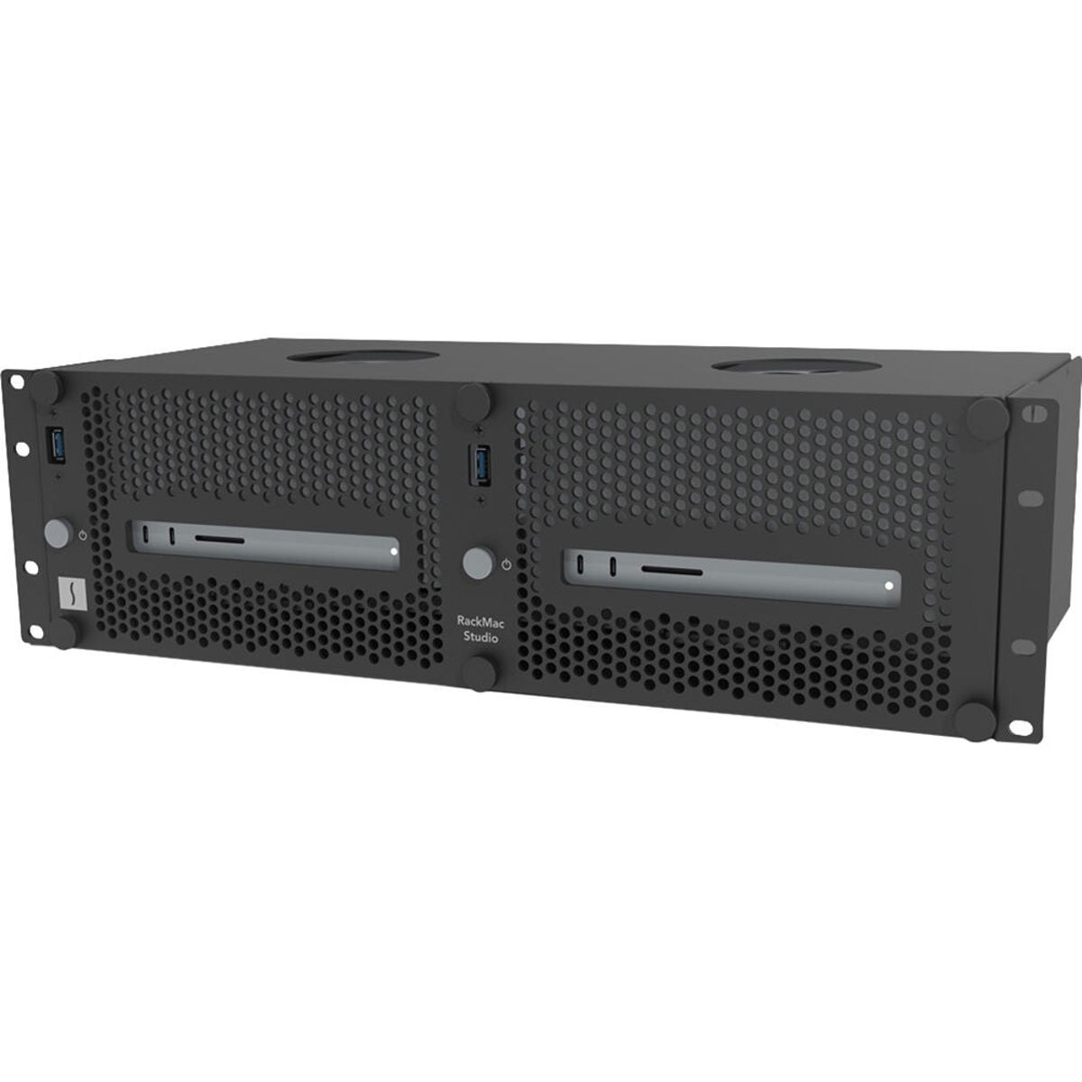 Sonnet RACKSTD2X RackMac Studio Pro 3U Enclosure for 1-2 Mac Studio Computers