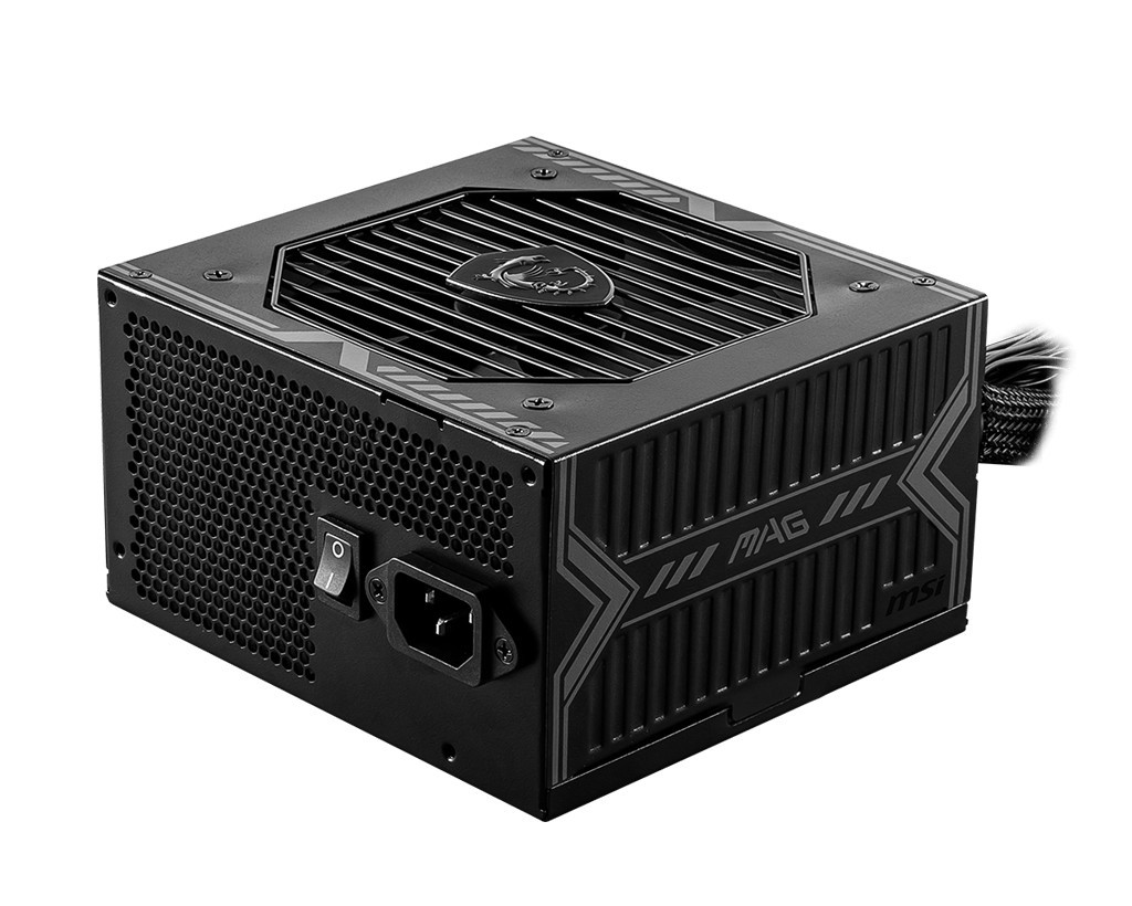 MSI MAG A750BN PCIE5 750W 80+ bronze PSU FIXED 120FAN 4711377126595