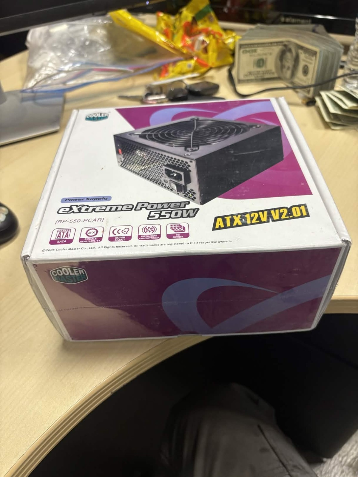 Cooler Master eXtreme Power 550W  RP-550-PCAR Power Supply Sealed Brand New