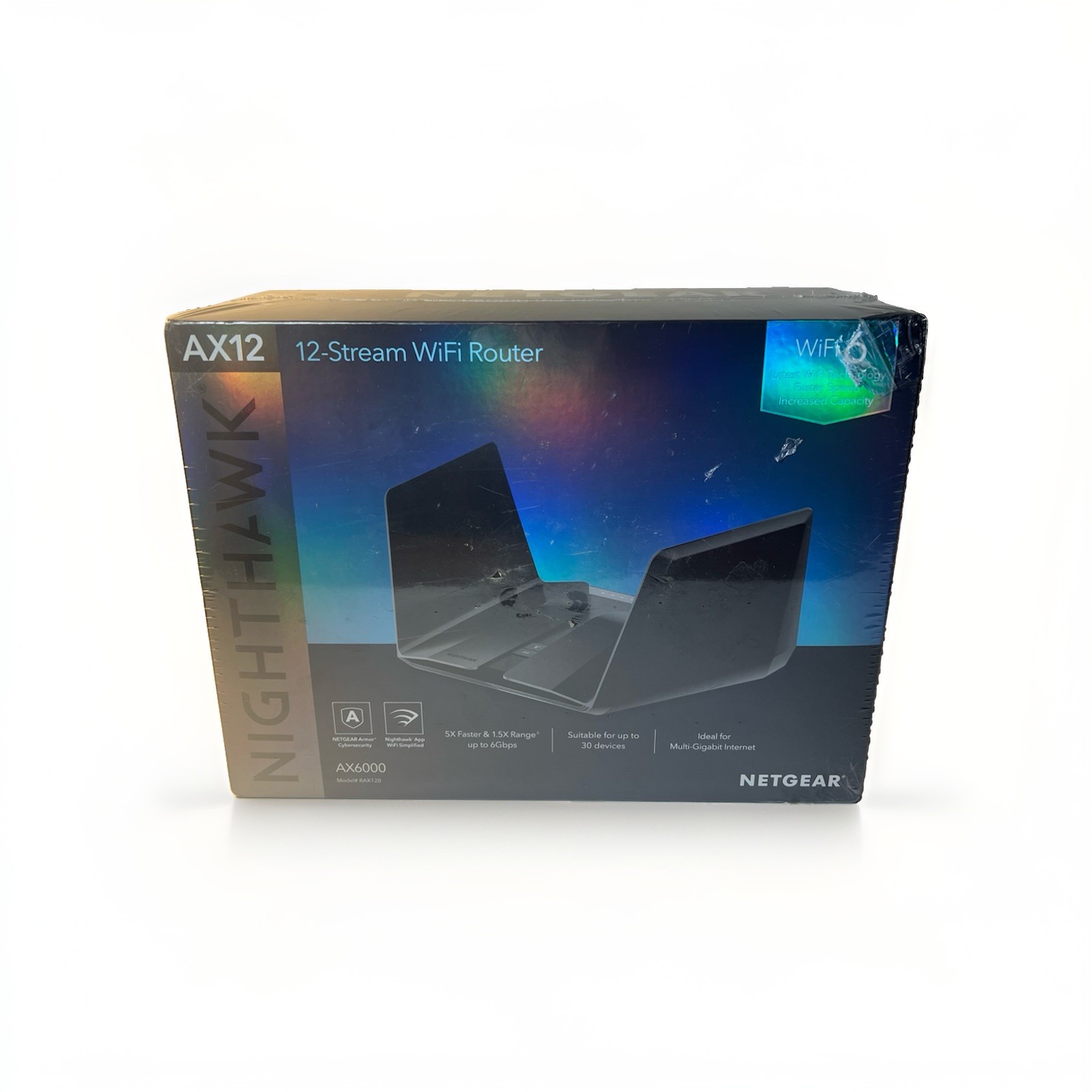 NETGEAR Nighthawk AX12 Tri-Band AX11000 RAX200 WiFi 6Dual-Band Router NEW SEALED