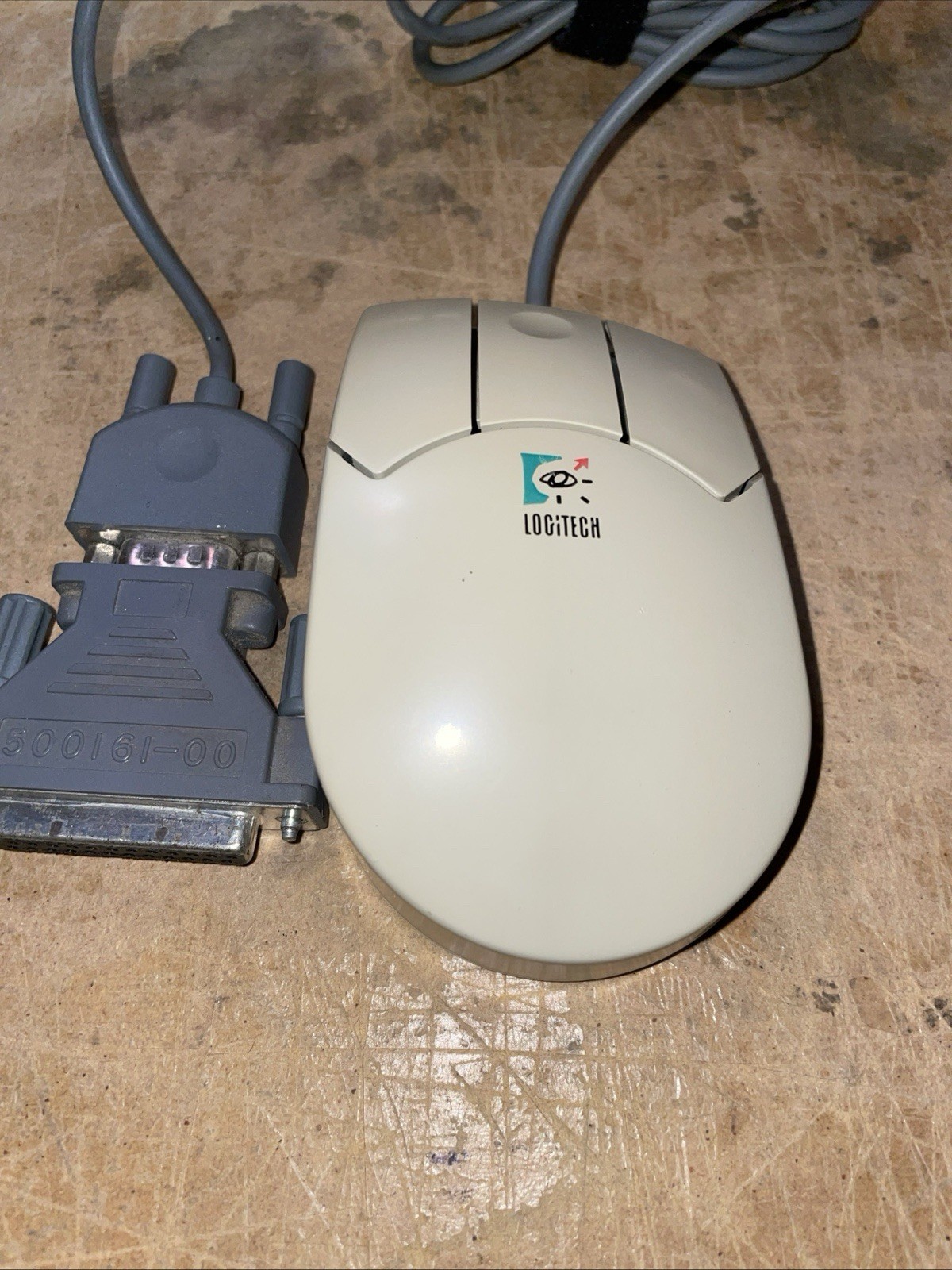 Vintage Logitech M-S35 Retro PC 1990s OEM