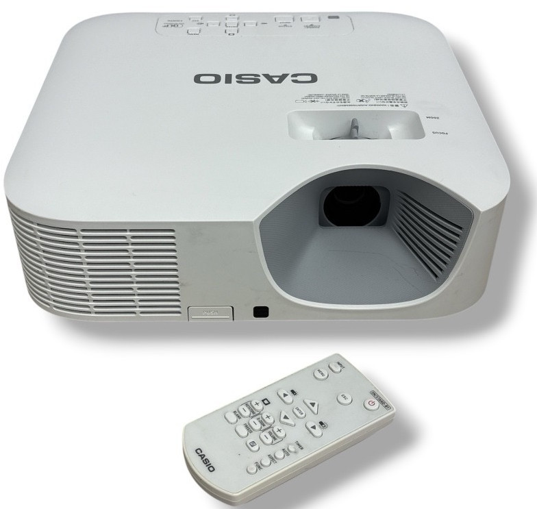 Casio XJ-F10X WXGA DLP Projector w/ Remote ~ 3019-3450 Lamp Hours