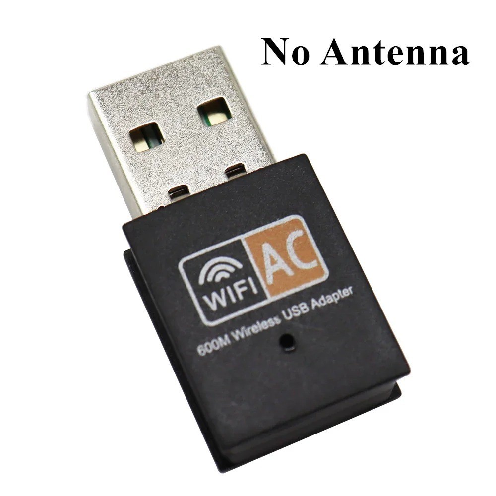 AC 600Mbps Dual Band 2.4/5Ghz Wireless USB WiFi Network Adapter w/Antenna 802.11
