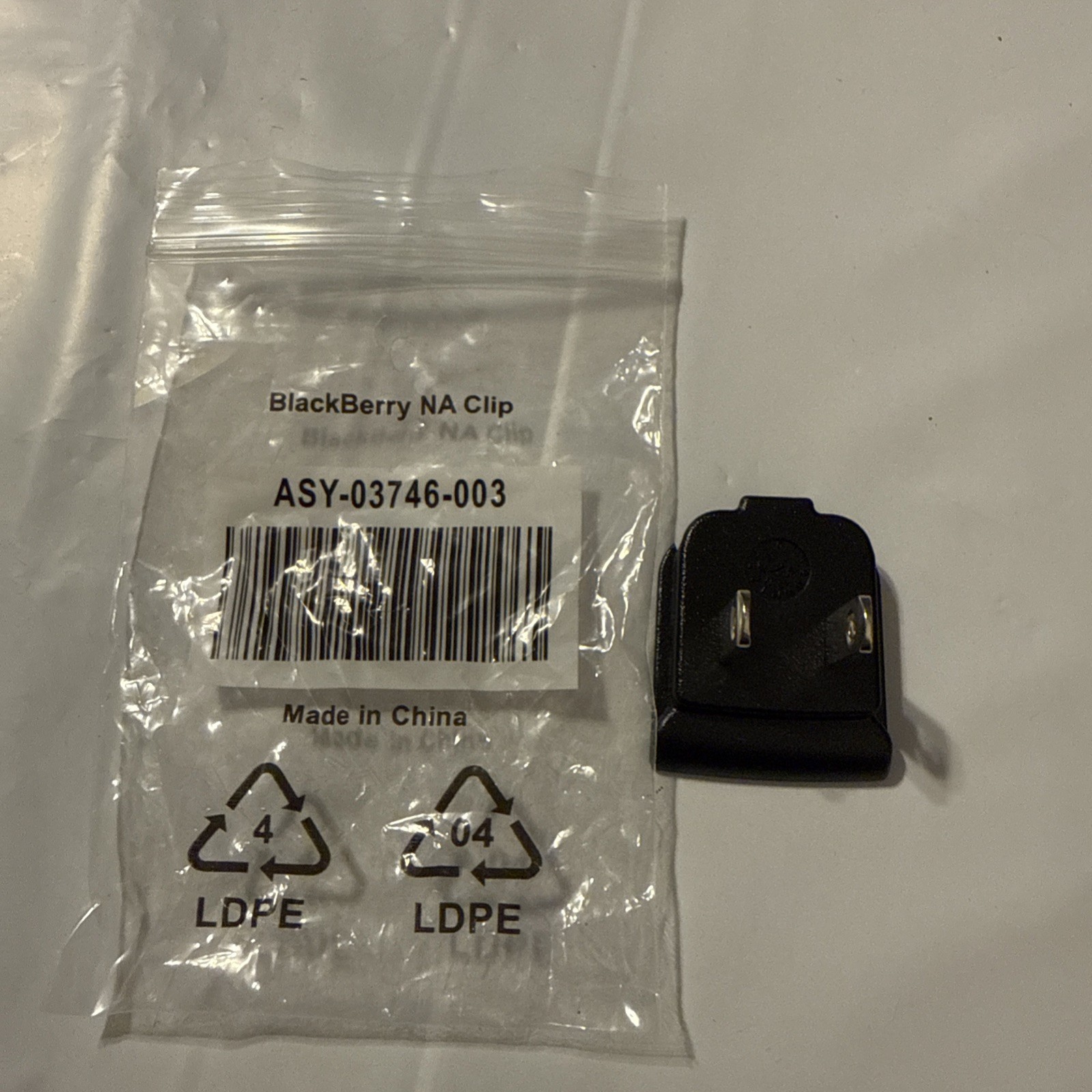 Blackberry 2 Pin International Adapter Clip Plug for AC Chargers  ASY-03746-003