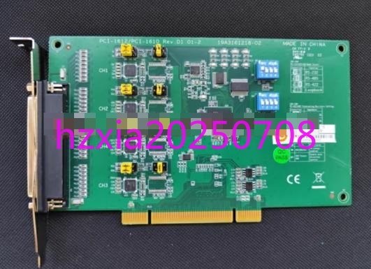 1pc used  ADVANTECH PCI-1612/PCI-1610 REV.D1 acquisition card