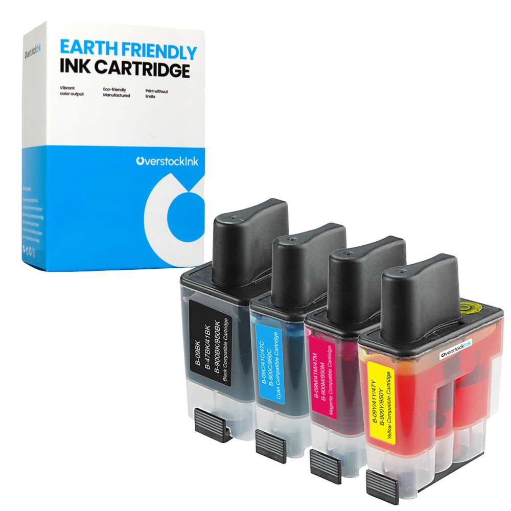 4-Pack Compatible OSI LC41 Ink Cartridge fits Brother MFC-3240C, 420CN, 5440CN