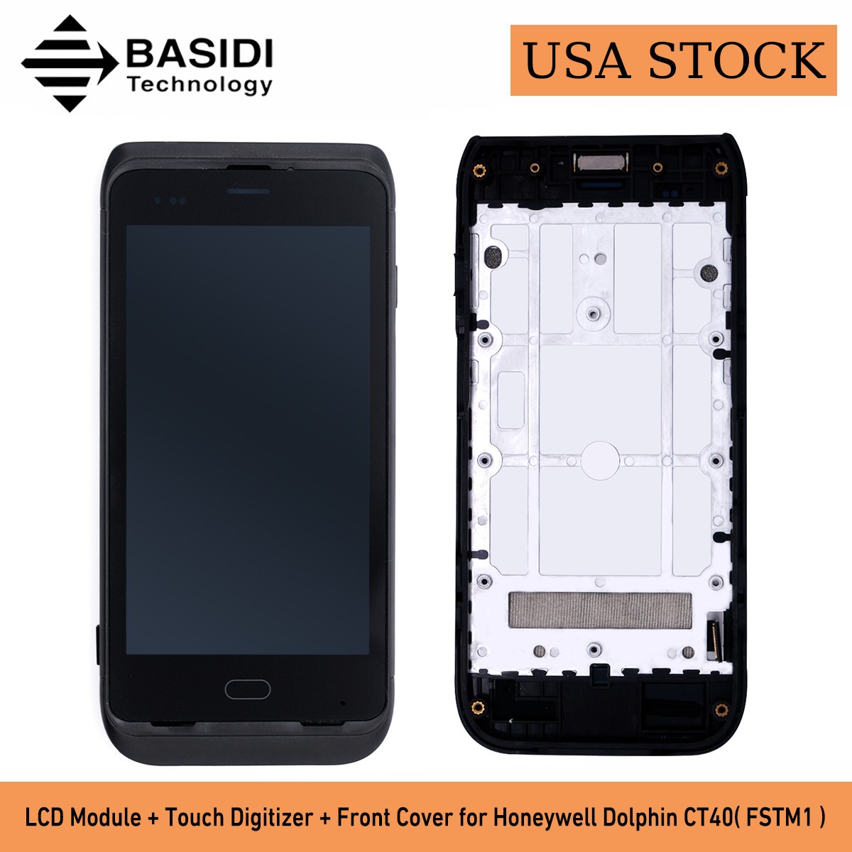 🔥US LCD Touch Screen Digitizer + Front Cover For Honeywell Dolphin CT40 FSTM1🔥