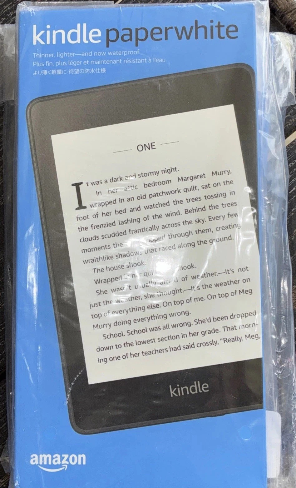 Amazon Kindle Paperwhite 10th Generation 6" 8GB With Ads | New, Sealed