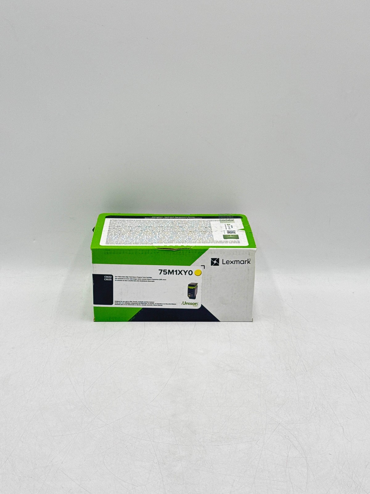 Genuine Lexmark 75M1XY0 Yellow Extra High Yield Return Program Toner Cartridge