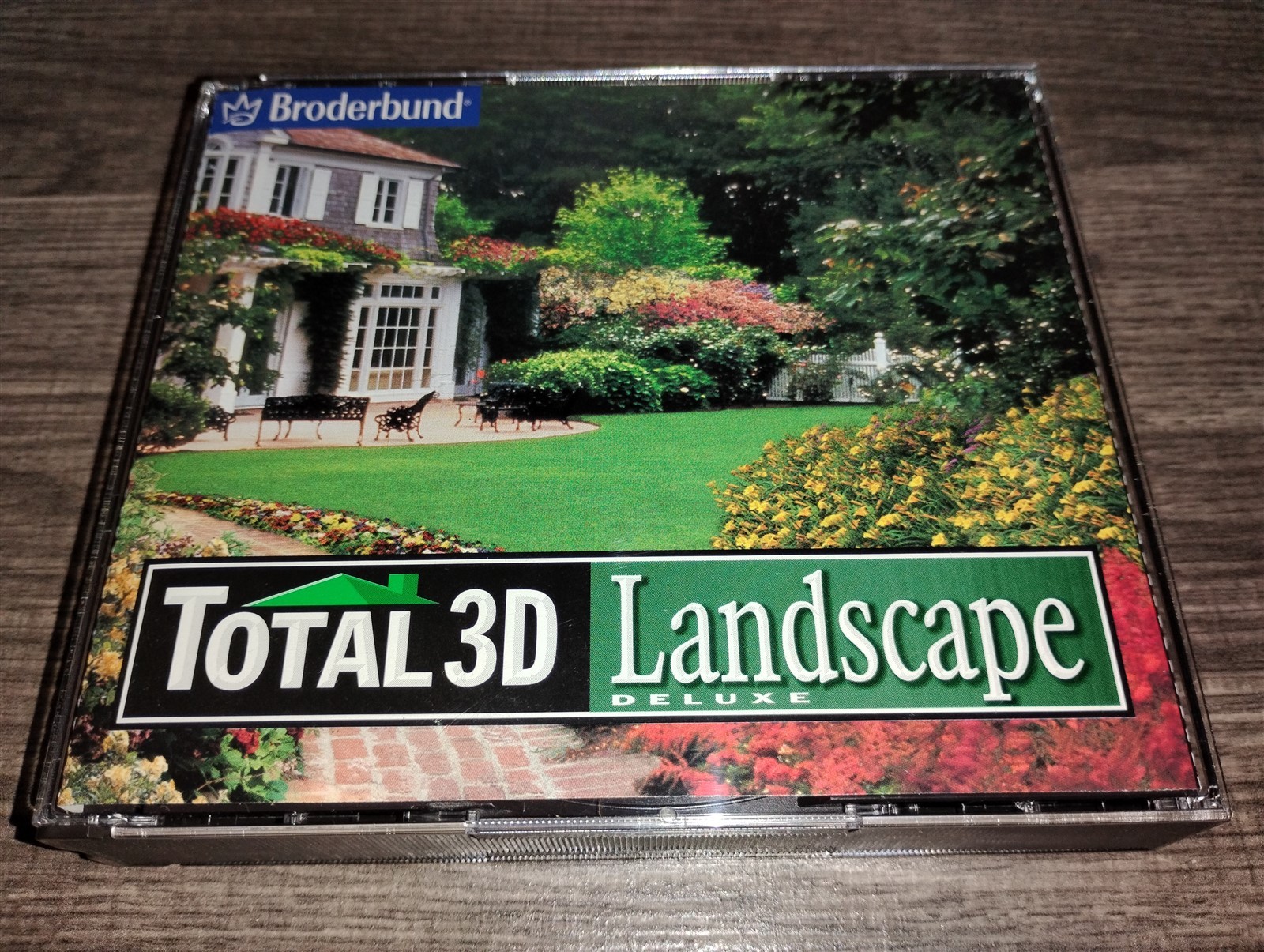 Total 3D Landscape Deluxe 1.0 PC CD-ROM 5-Disc Set Broderbund 1999 Windows 95/98