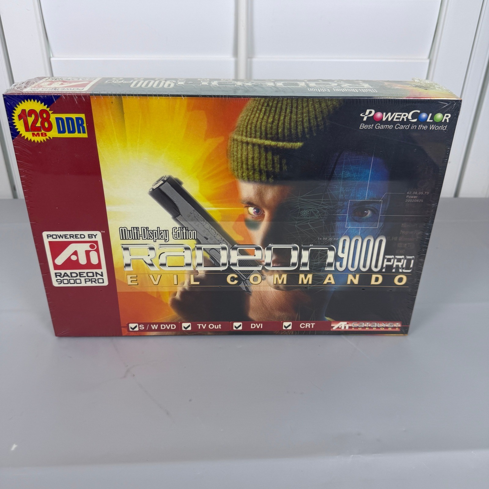 PowerColor ATI Radeon 9000 Pro Evil Commando 128MB New Sealed