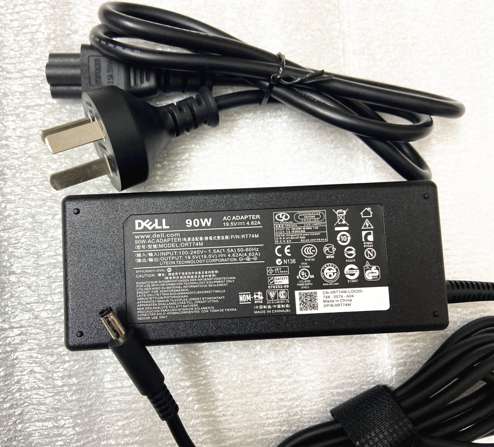 Genuine 90W  Adapter Charger Optiplex Micro 7010 7020 7040 7050 7060 7070 7080
