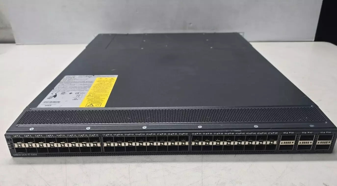 Cisco UCS-FI-6454 USC 6454 54-Port Fabric Interconnect Switch