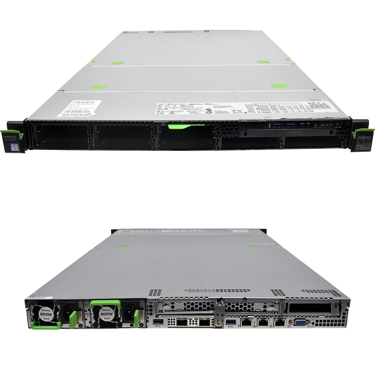 Fujitsu A3C40197123 Primergy RX2530 M4 Server 0 CPU 0 RAM 2xHS SFP+ 4x SFF 420i