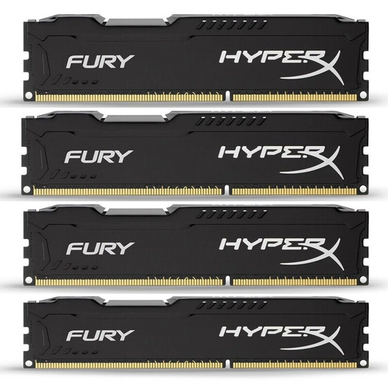 32GB (4 x 8GB) DDR3 1333 (PC3 10600) Gaming Memory HX313C9FB/8 for Desktop Black
