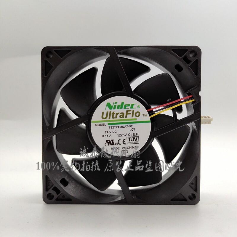 1PCS NIDEC T92T24MUA7-52 9025 24V 0.14A Inverter Cooling Fan