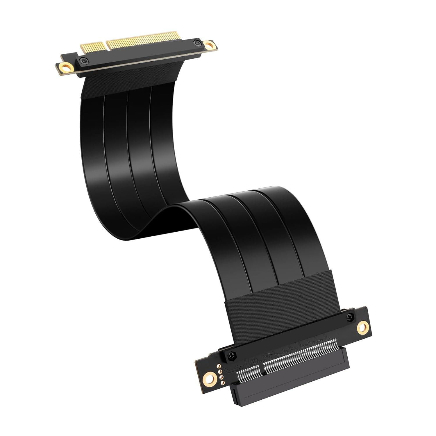 PCIe 3.0 X8 Extension Cable PCI-E 8X Male to Female Riser Cable 25CM (90 Degree