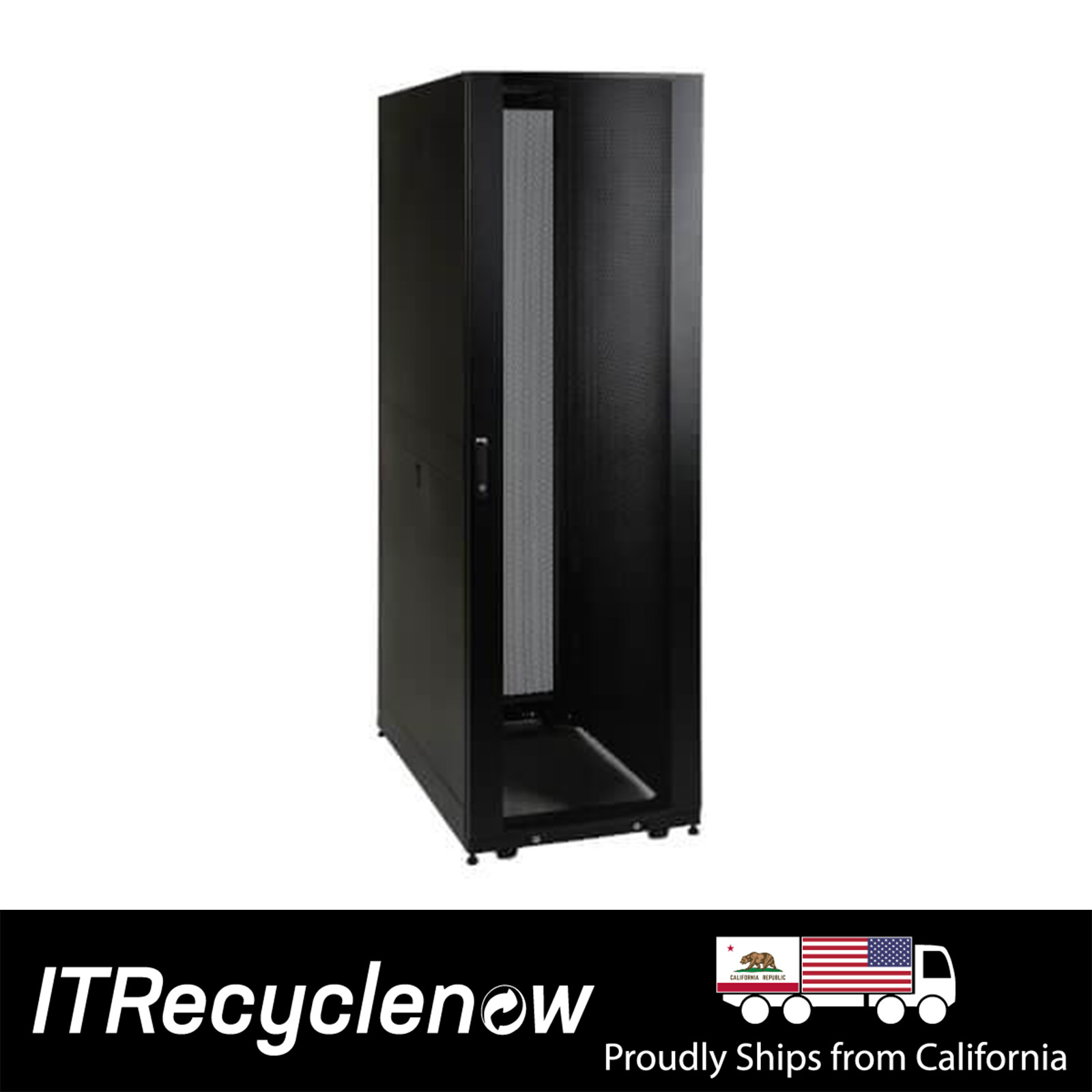 New 48U Server Rack 19" Wide Deep Network Enclosure Cabinet Computer 750x1210mm