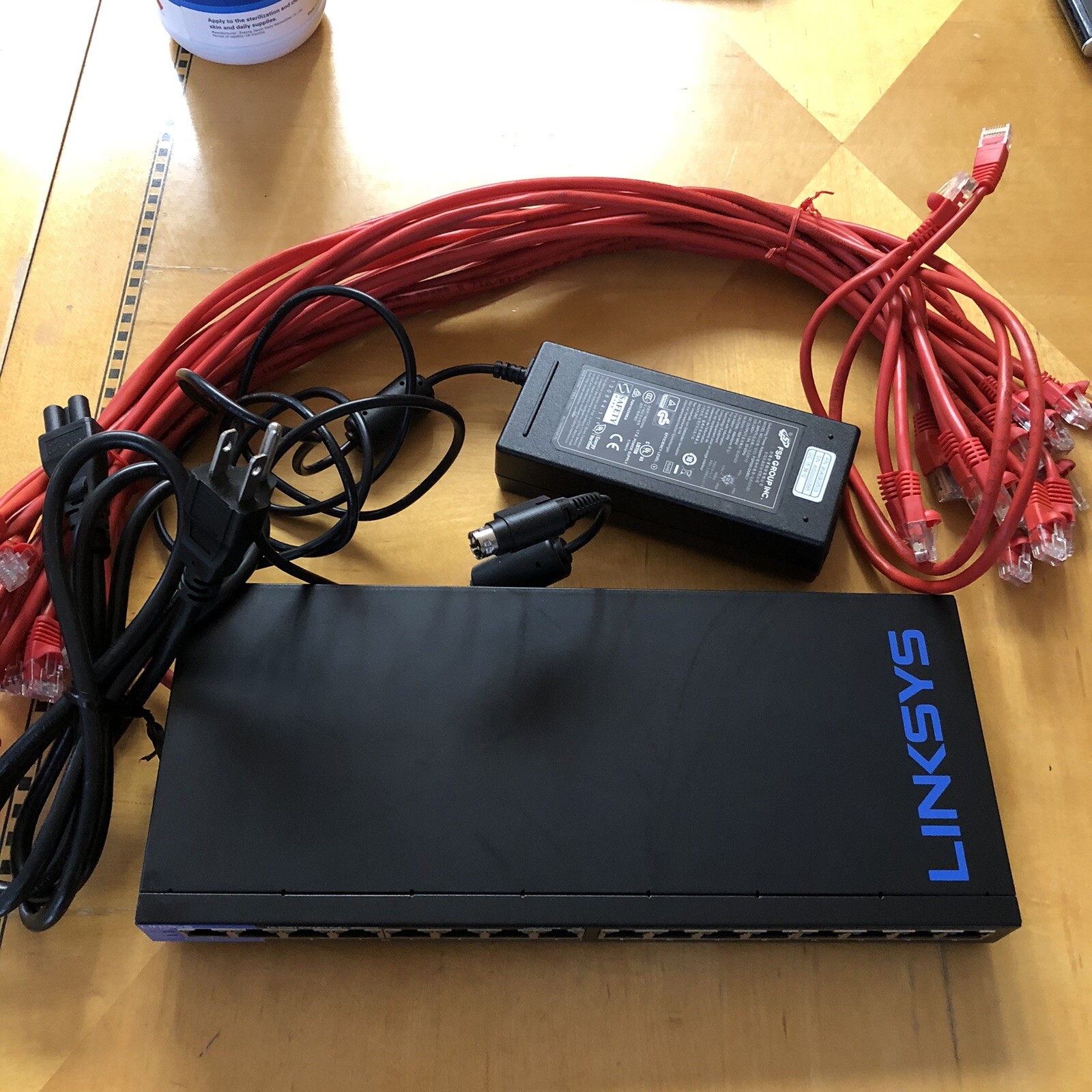 Linksys LGS116P , 16-Port (8 PORT POE+) Gigabit Business Network Switch (80W)