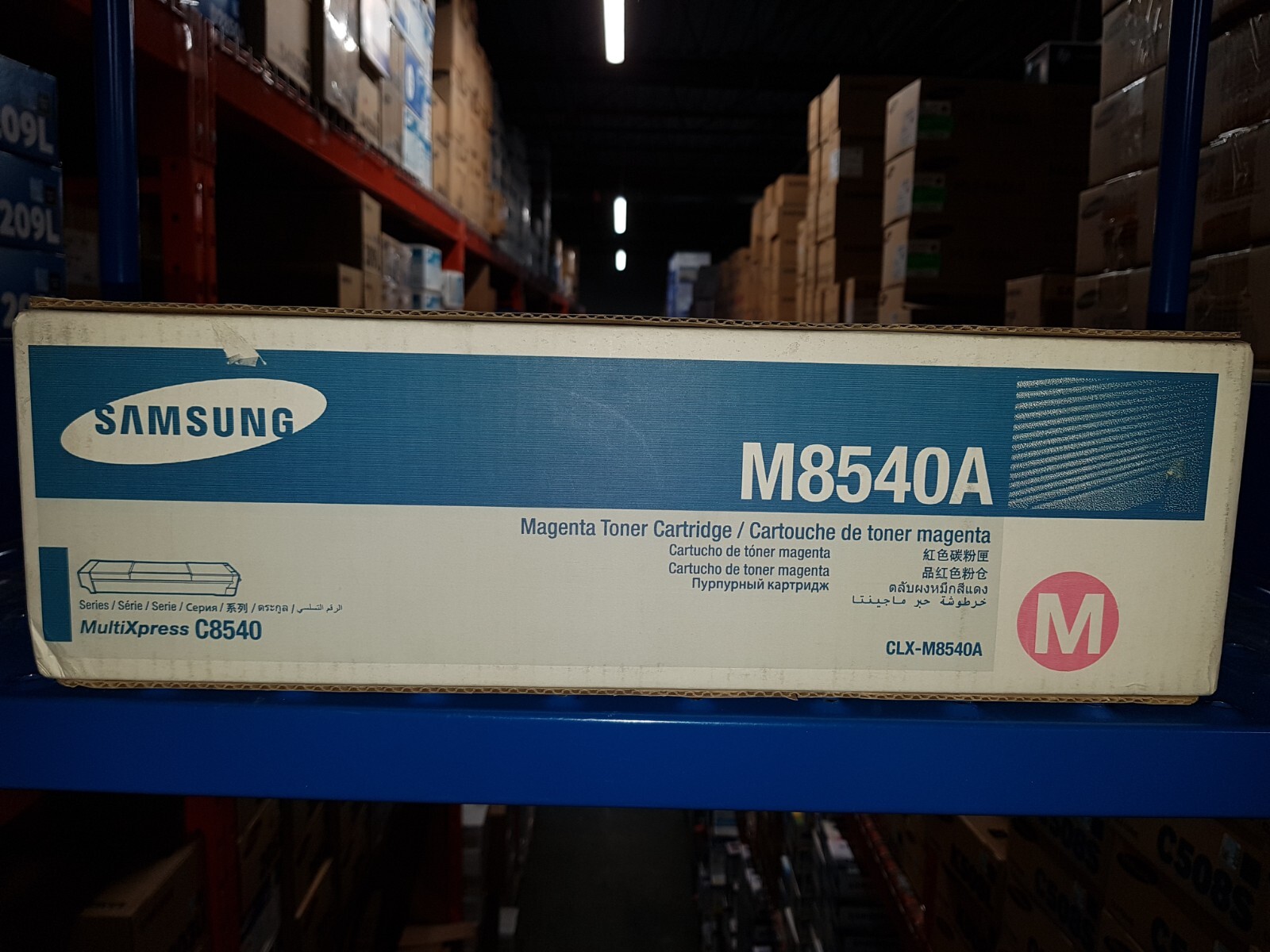 Genuine Samsung CLX-M8540A Magenta Toner Cartridge MultiXpress C8540 Series BNIB