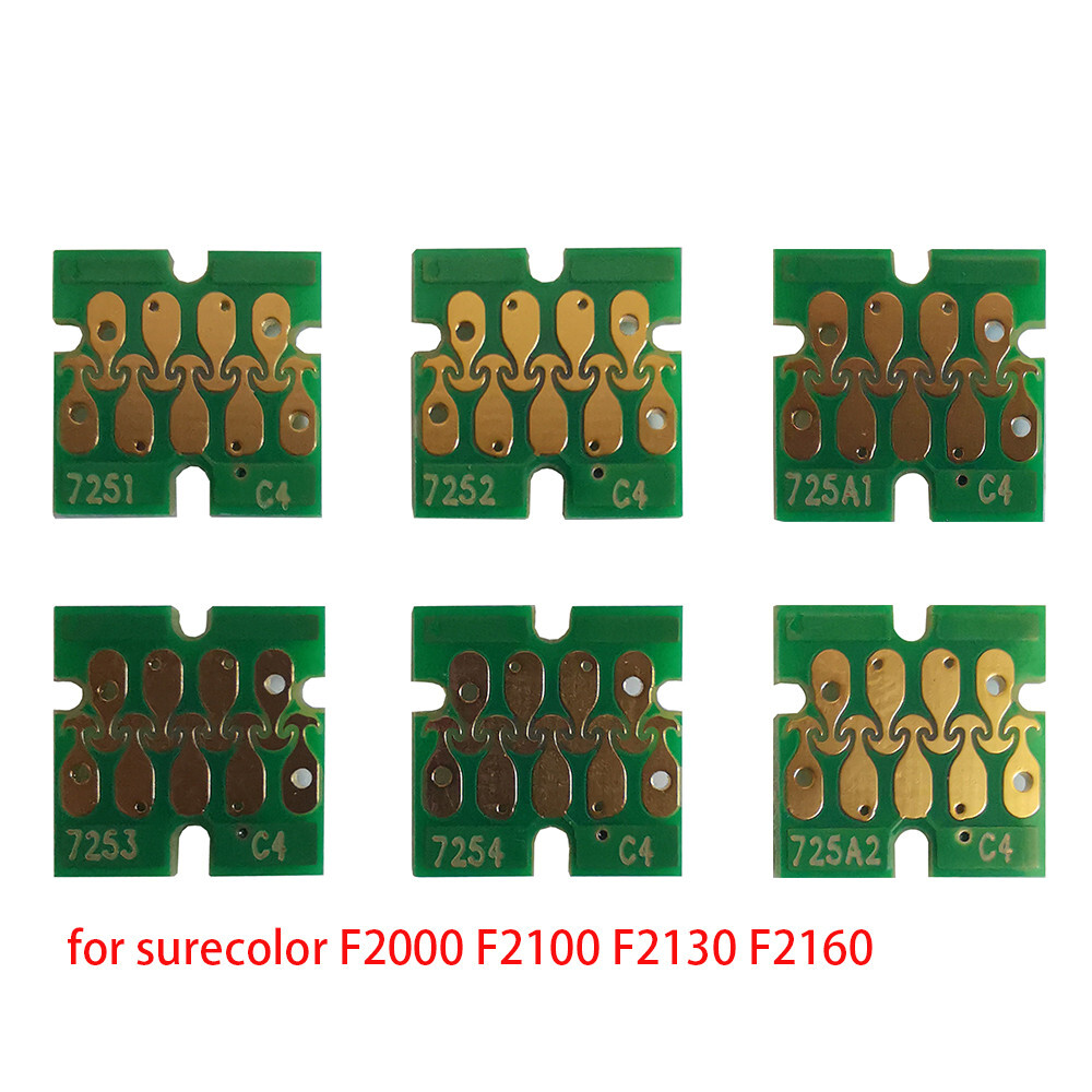 2sets of 12 pieces Chips For Epson SureColor F2000 SC-F2100 SC-2160 Printer