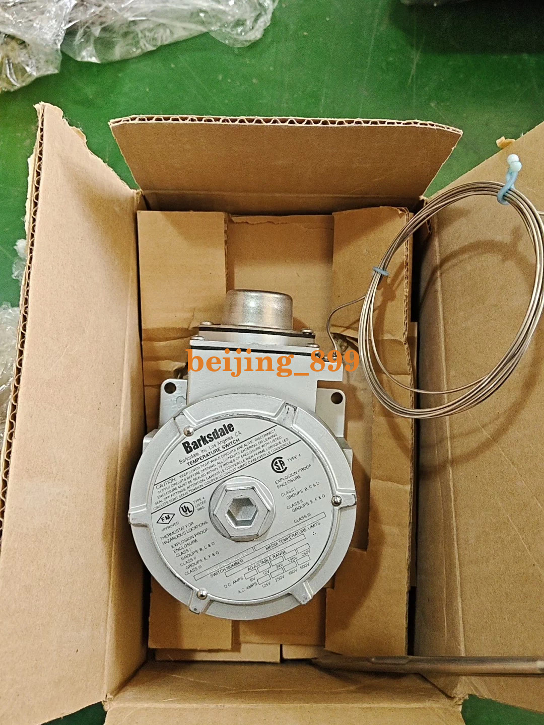 1PC NEW Barksdale Explosion proof Temperature Controller E507S-LS