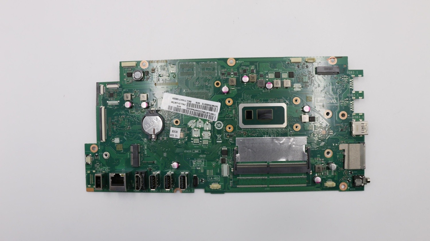 Original 01LM730 Lenovo Thinkpad Mainboard Intel I3-8145U Win Win A340-24IWL, A