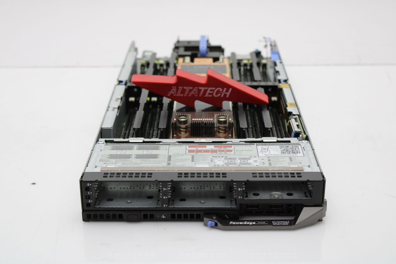 DELL POWEREDGE FC630 8X1.8' BLADE SERVER |CTO | CHASSIS ONLY W/SYSTEM BOARD
