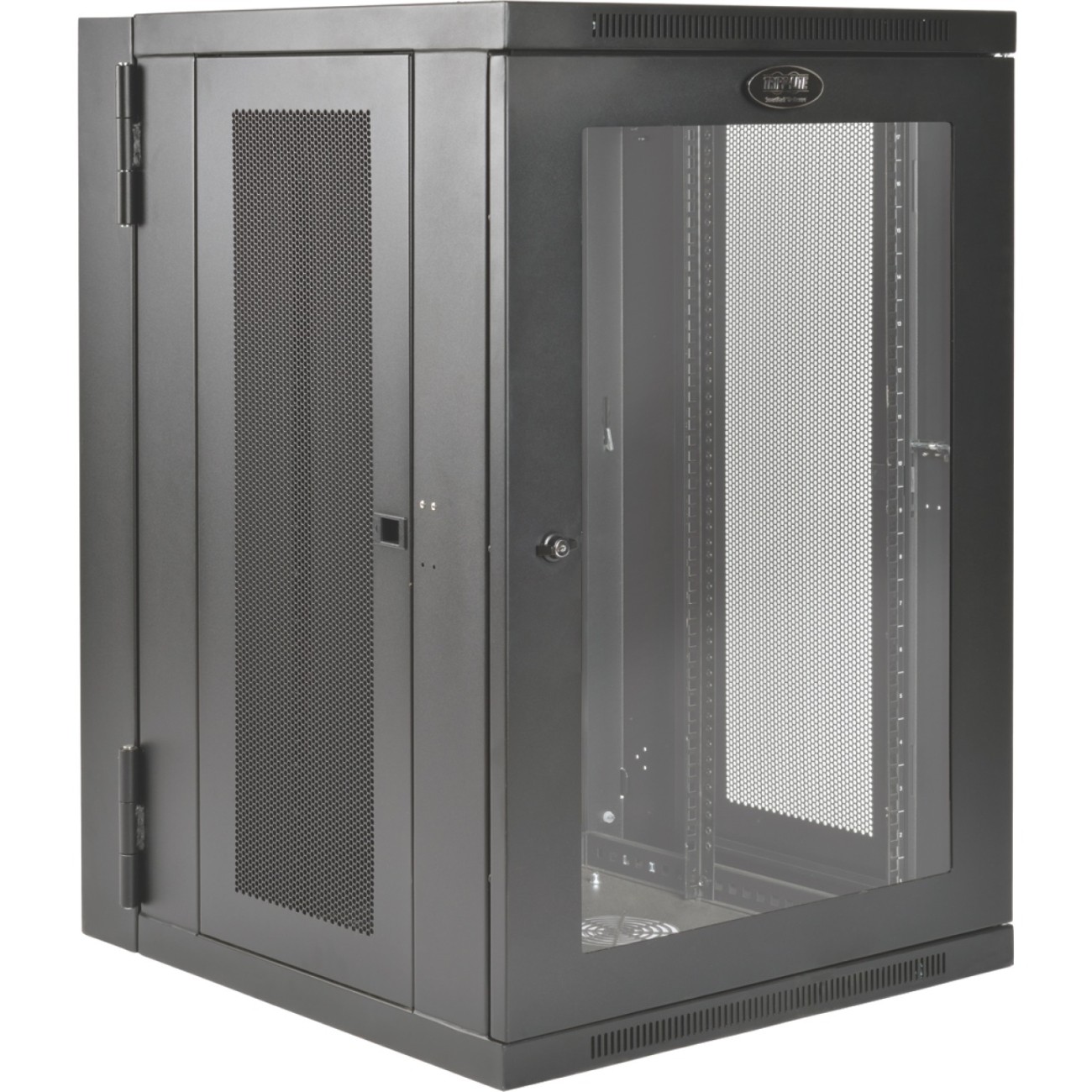 Tripplite SRW18USDPG 18U Wall Mount Rack Enclosure Black