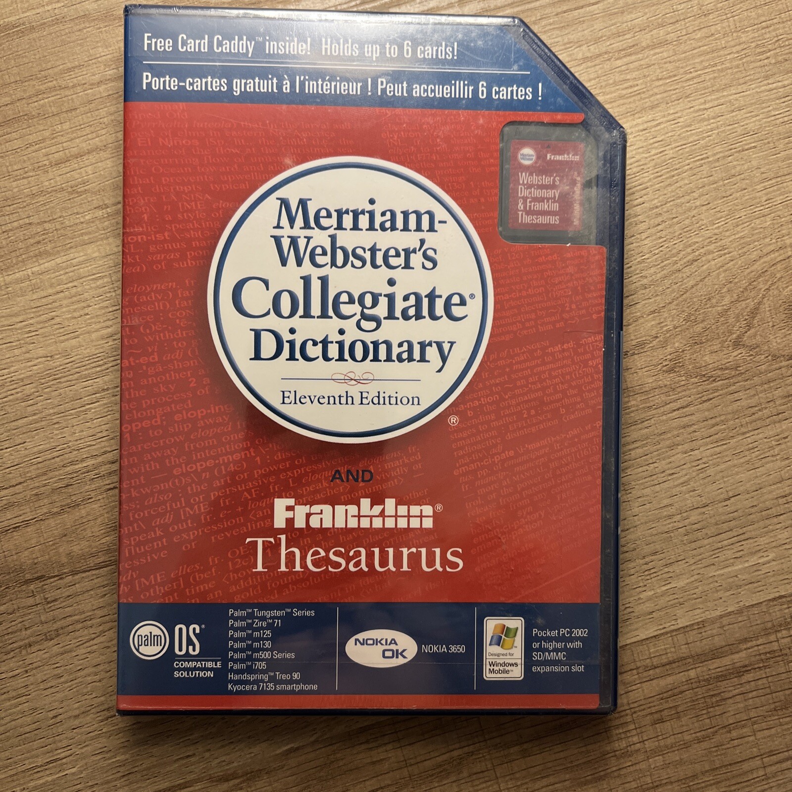 Merriam Webster's Collegiate Dictionary Franklin Thesaurus 11th Ed. PIN