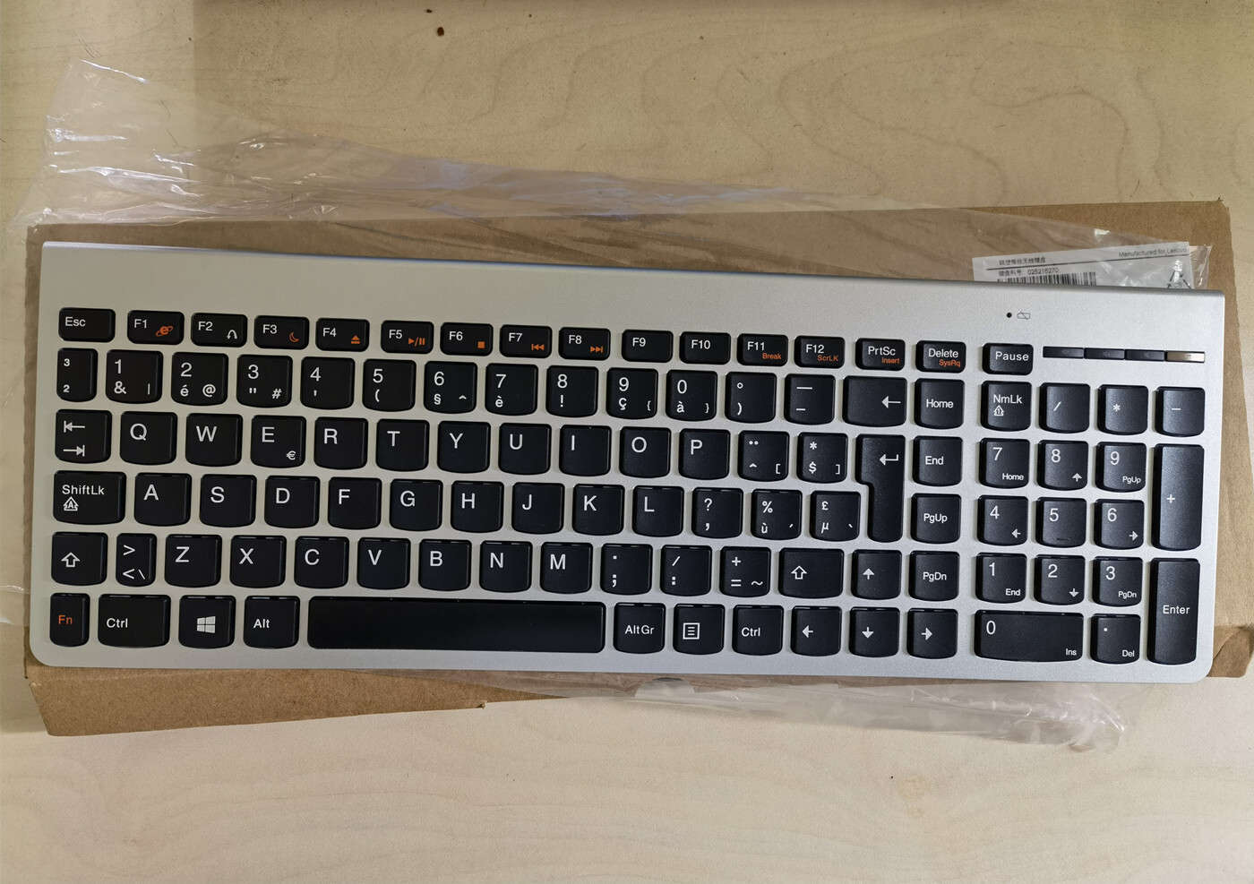 Original Lenovo IBM SK-8861 2.4G Wireless Keyboard Ultra-thin Alloy- Optional