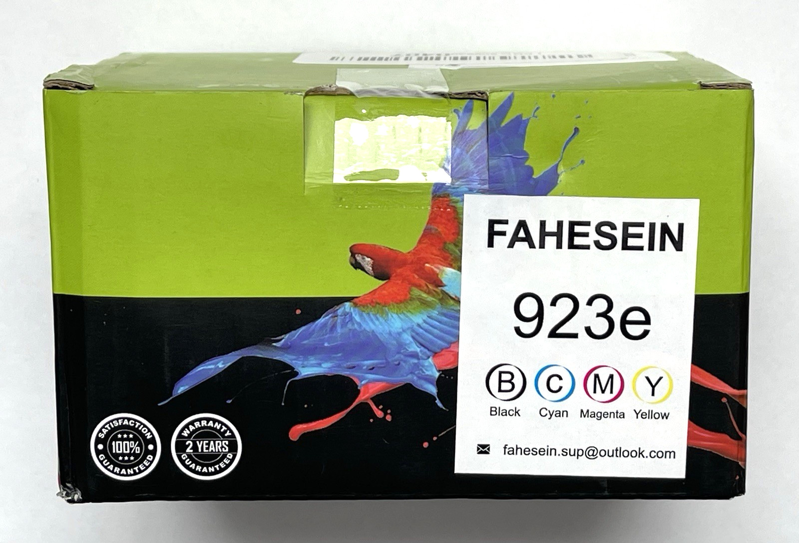 FAHESEIN 923e 4-Pack Compatible Ink Cartridge Black Cyan Magenta Yellow