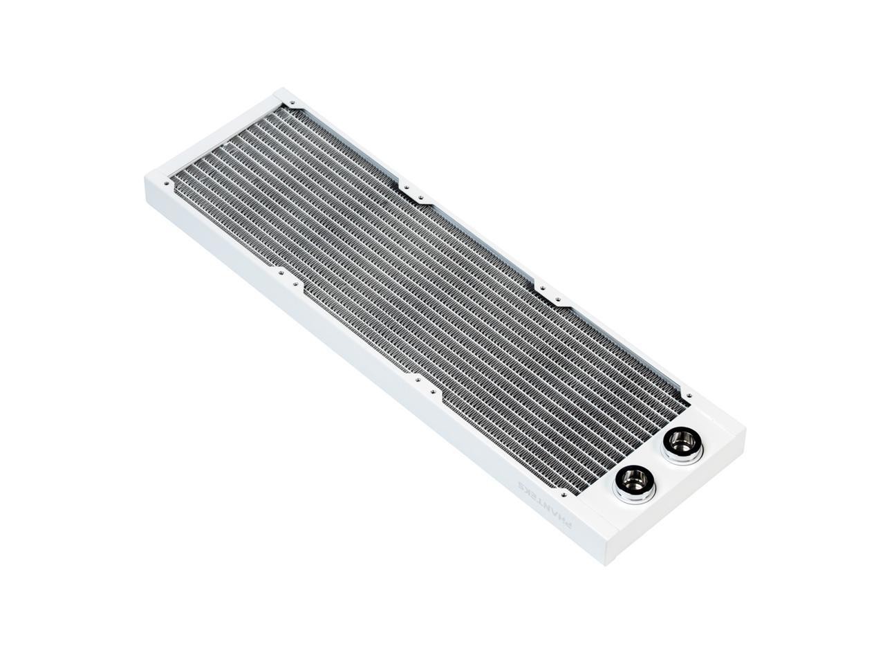Phanteks PHGEFRAD423_WT Glacier EZ-Fit 420RAD-30 Copper Radiator 420mm White