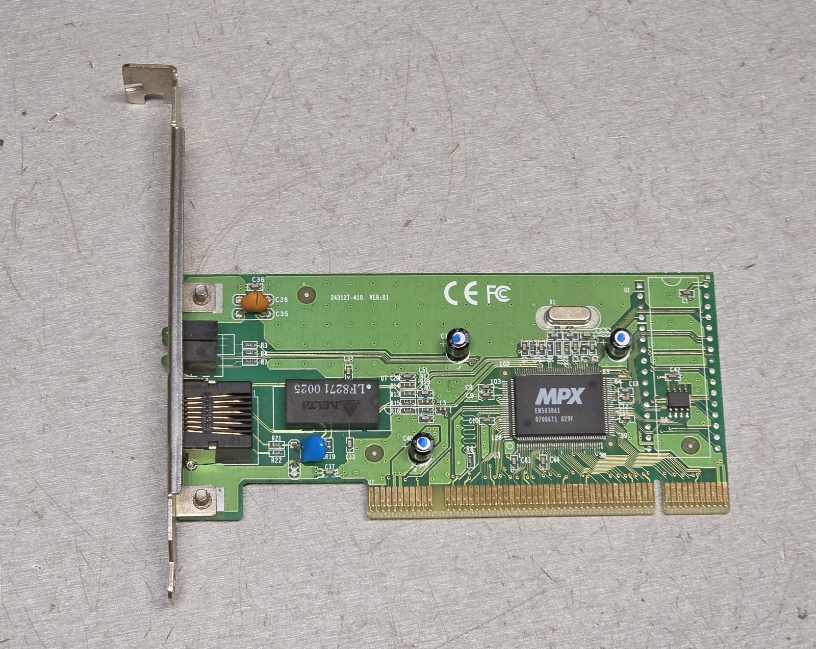 HP MPX EN5038A1 10/100 Ethernet PCI Network Card 5184-4725