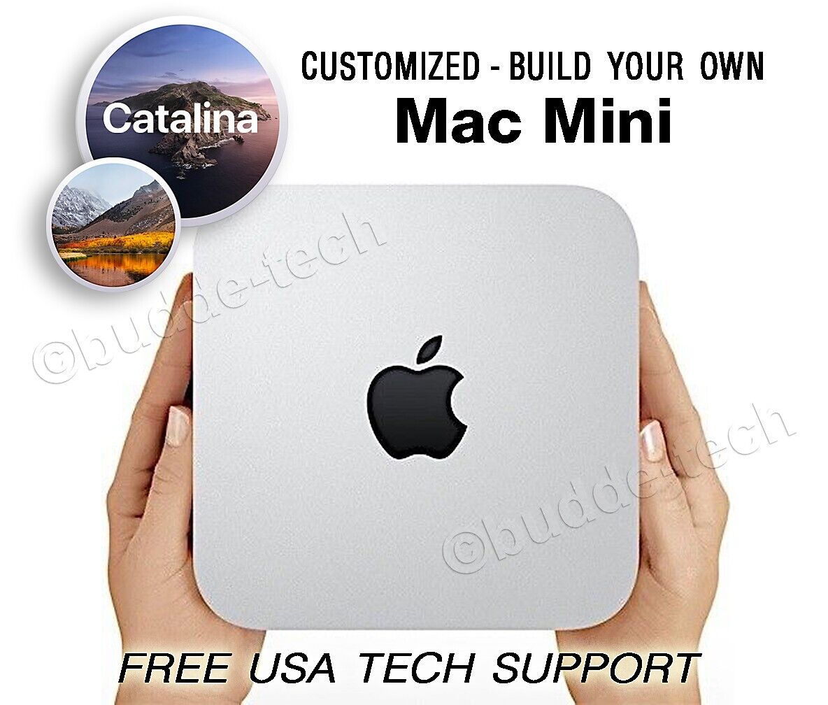 Customized and Upgraded Mac Mini 16GB RAM, 128GB SSD+OS Catalina (2019 OS) Apple
