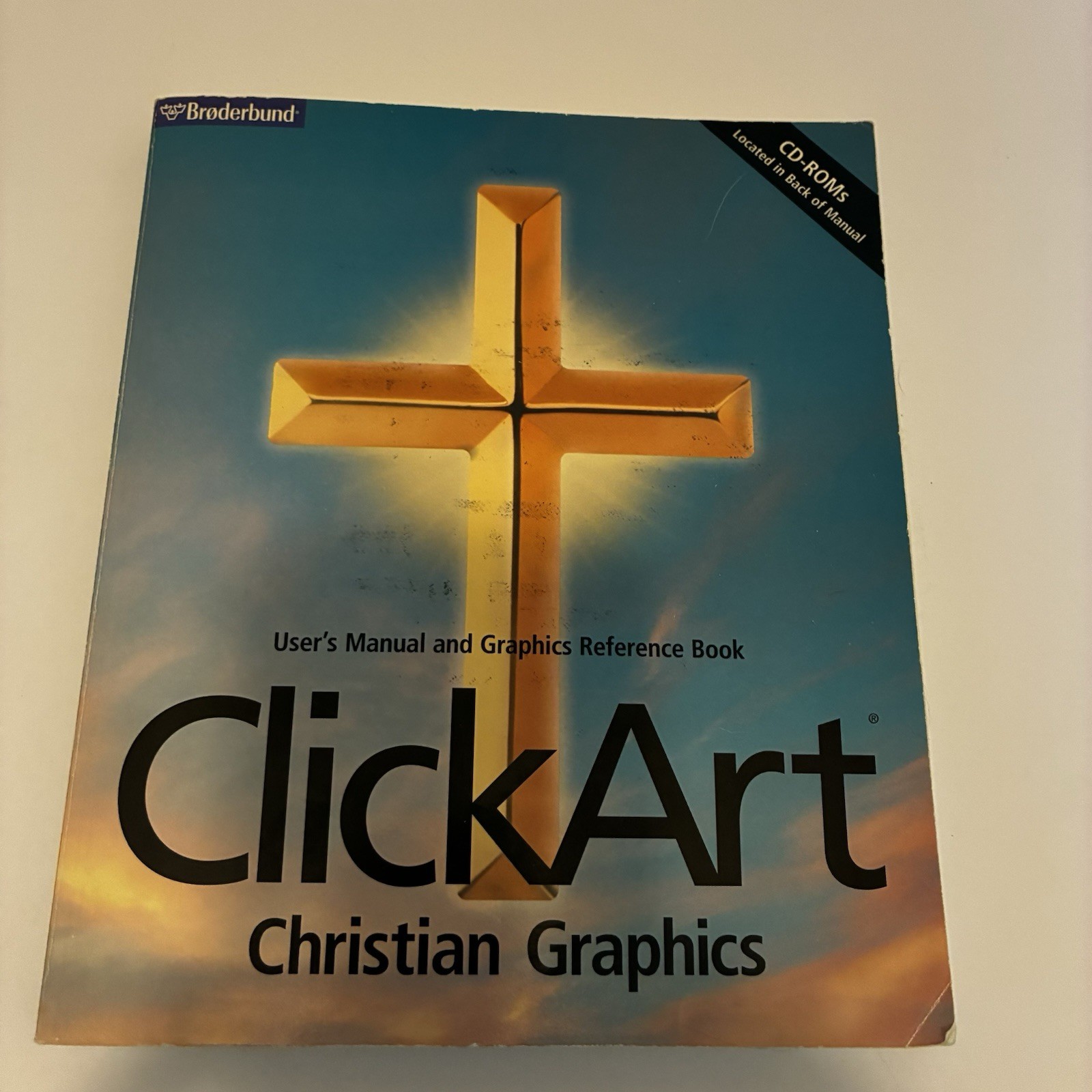 Brøderbund ClickArt Christian Graphics Manual  2 CDs