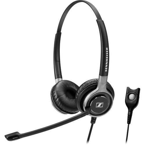 Sennheiser SC 662 Black Headband Headset Quick Disconnect NIB