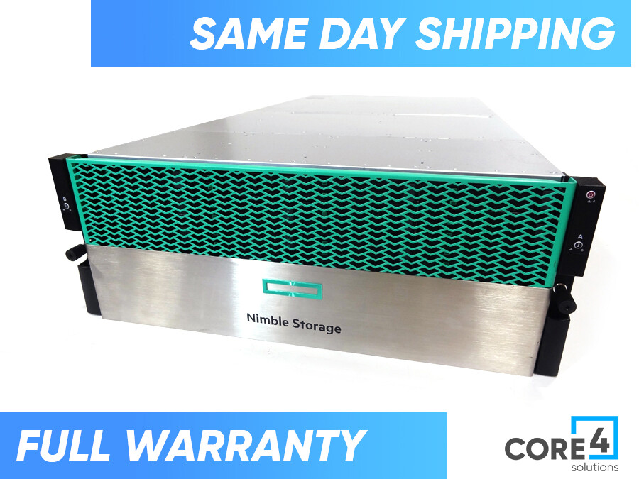 HPE Nimble AF40 Flash Array w/ 46TB, 6x 4 Port 16Gb FC Adpt, 2x Cont - AF40-3QF-
