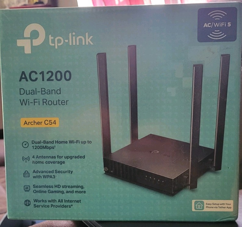 TP-Link Archer A54 AC1200 Dual-Band Wi-Fi Router I Opened The Box To Verify