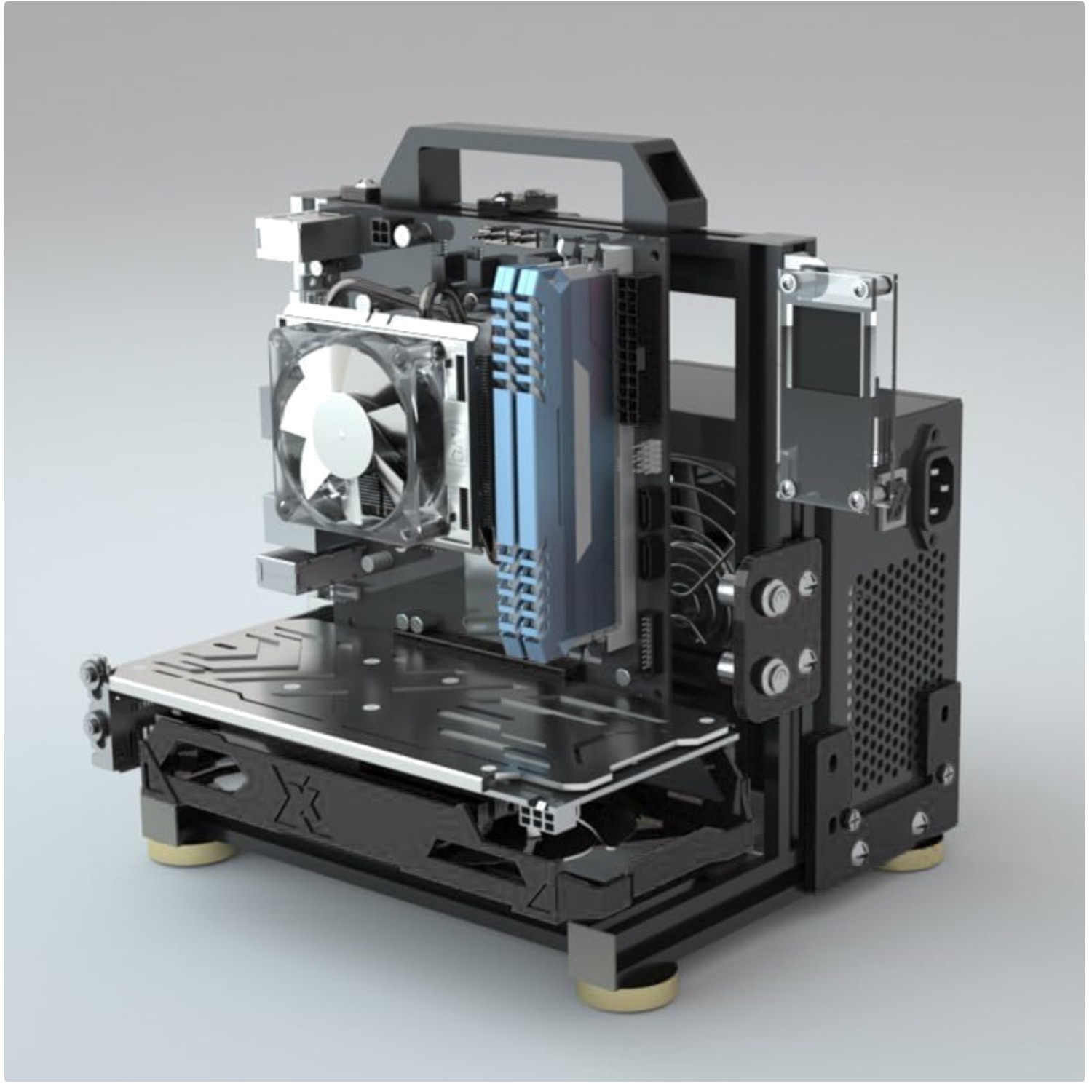 Versatile DIY Computer Motherboard Case