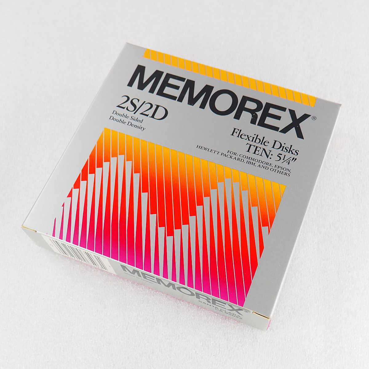NOS MEMOREX 2S/2D Flexible Floppy Disks 5-1/4\