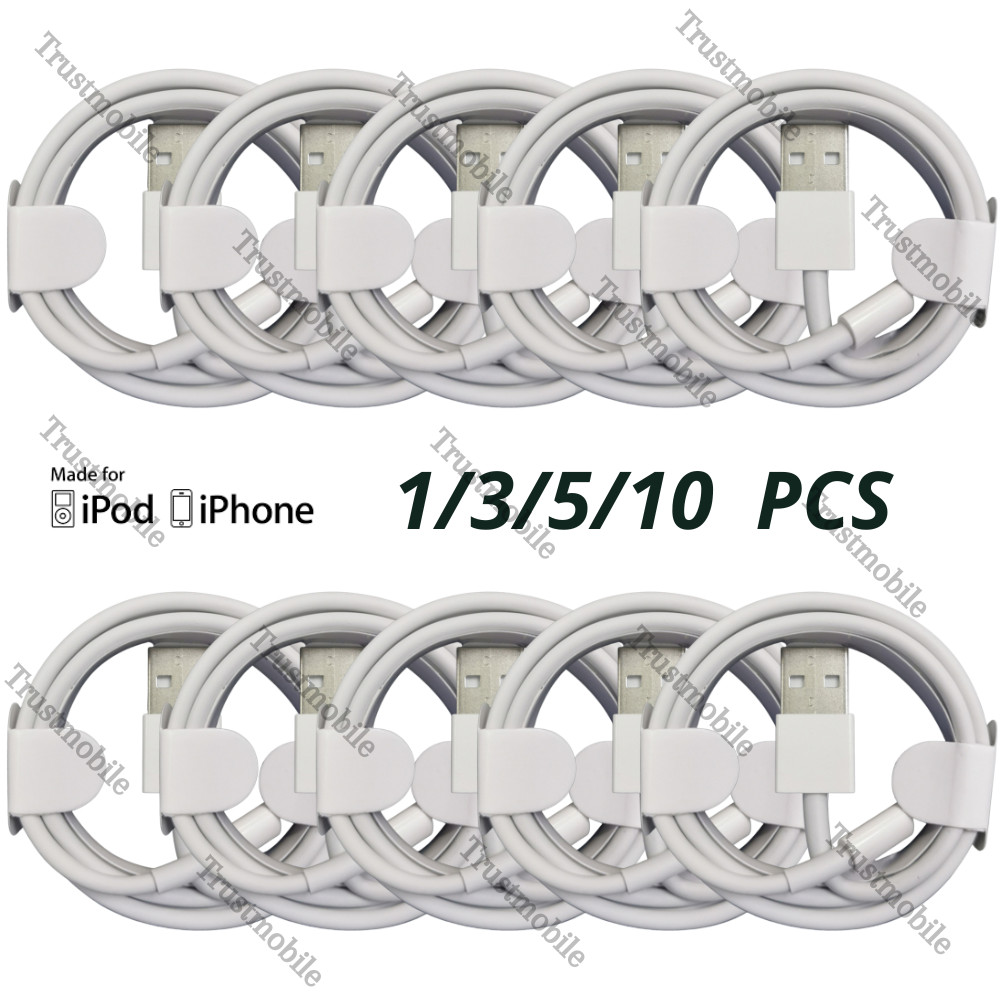 USB Charger Data Cable Charging Cord For iPhone 11 12 13 14 XS XR X SE 8 7 6 Lot