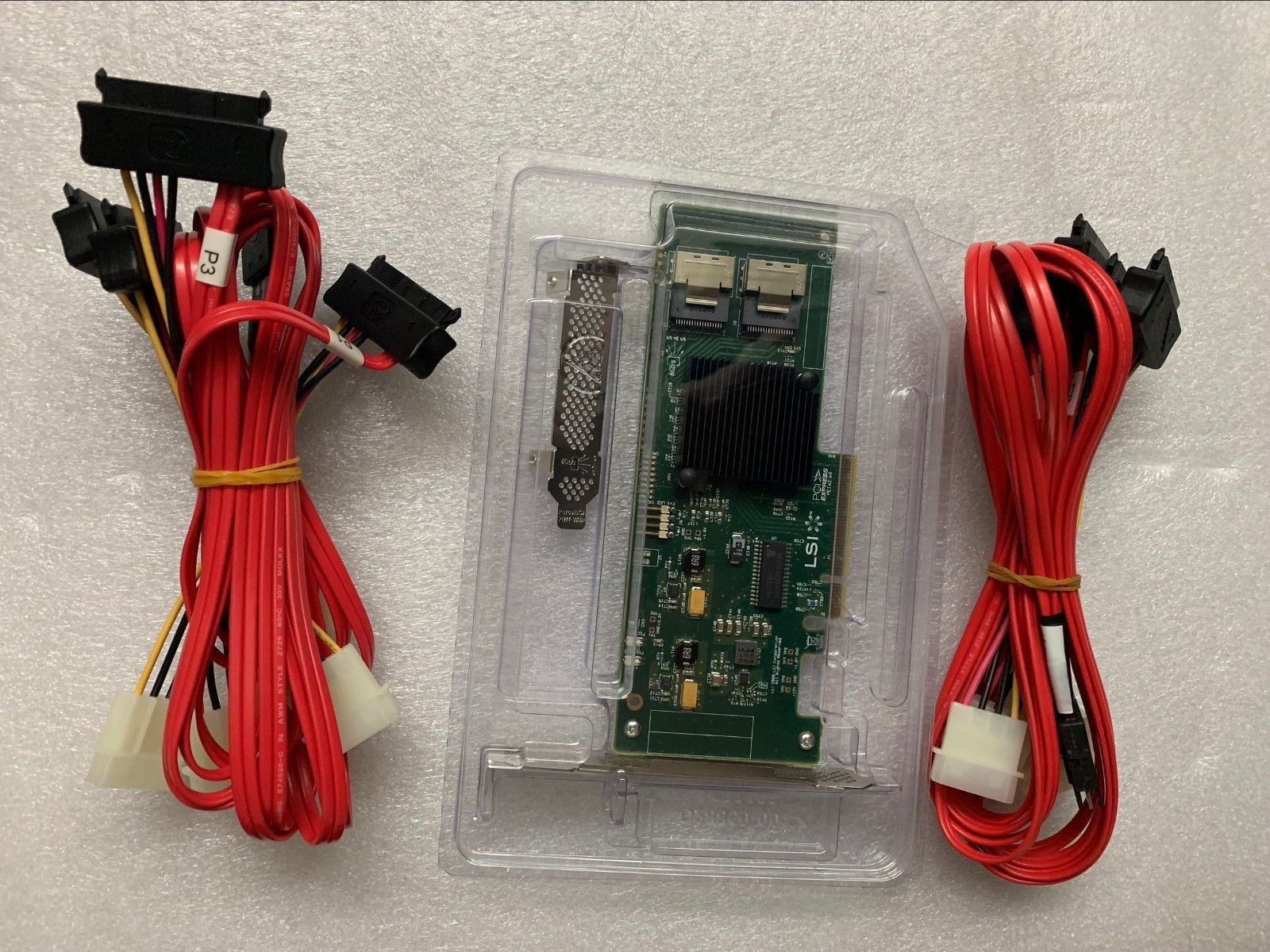 LSI Logic Controller Card SAS 9211-8i 8 Port 6Gb/s +2*SFF-8087 to SFF-8482