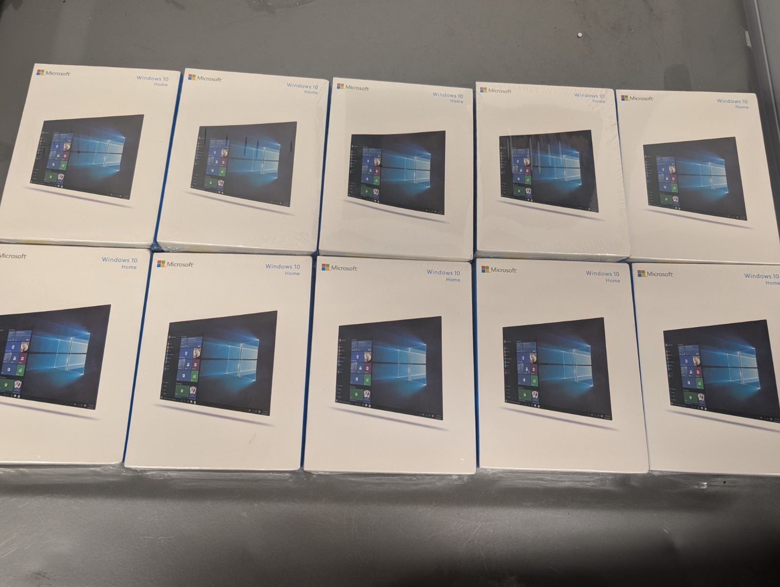 10x New Microsoft Windows 10 home 32/64-Bit Retail Box USB Drive Sealed