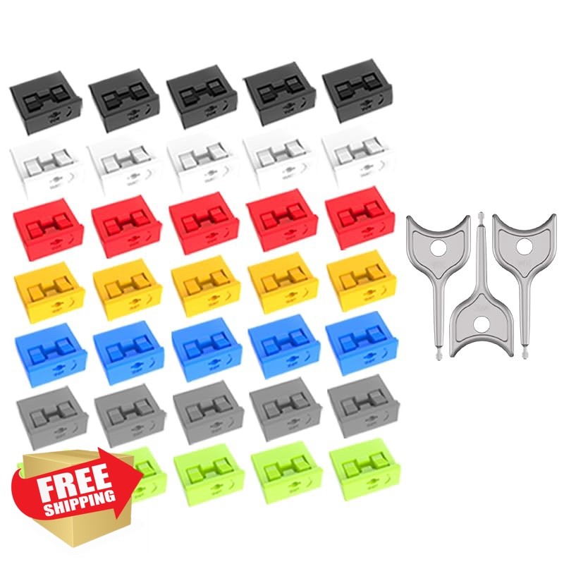 PoParttg 35 USB Port Blockers 3 Locks Mixed