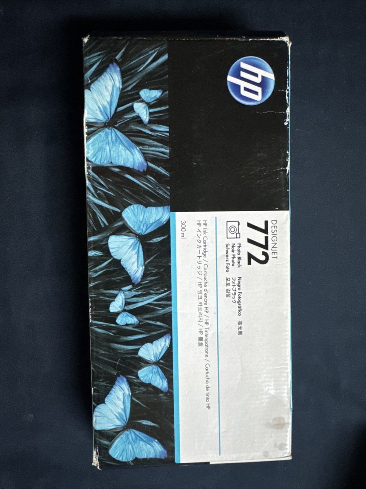 HP 772 (CN633A) Designjet Z5200 Z5400 series Photo Black 300ml (FEB 21)