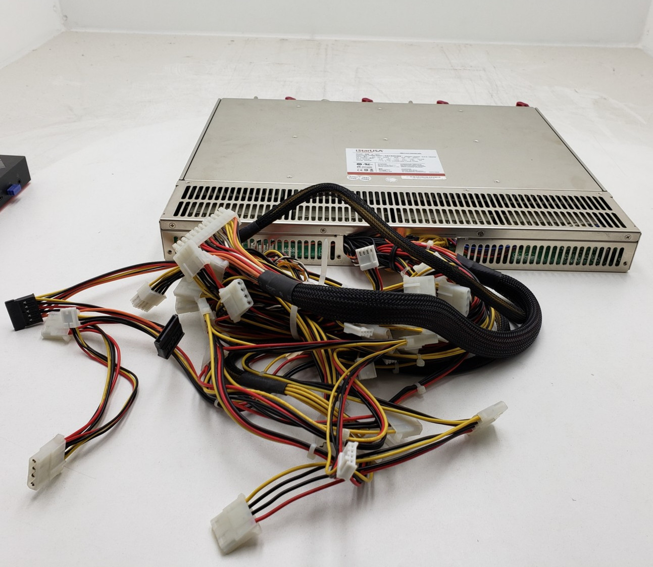 iStarUSA Model: IS-1800 Switching Power Supply 1800W Server Power Cables Tested.