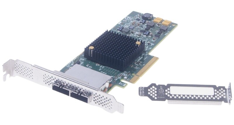 LSI SAS9207-8e 8-Port External HBA PCIe P20 IT Mode for ZFS TrueNAS UnRAID